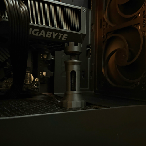graphics card stand Metal Core Black
