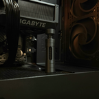 graphics card stand Full Plastic Black