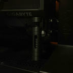 graphics card stand Full Plastic Black